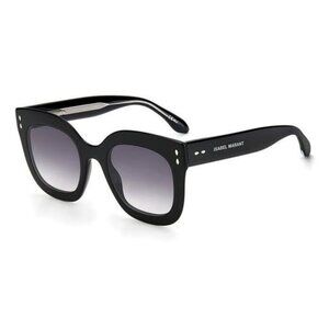 A0959Z New ISABEL MARANT Black Square IM 0002/N/S 8079O Sunglasses Women